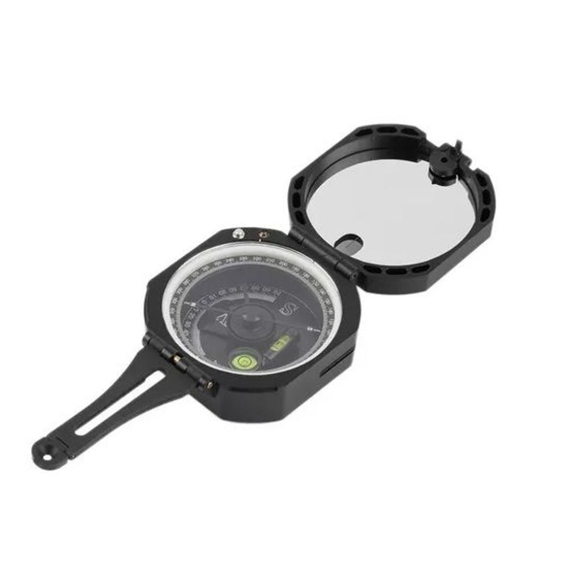 GENERICO - Brújula  plástica geológica topográfica geológica espejo