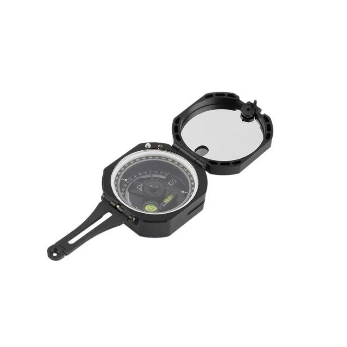 GENERICO - Brújula  plástica geológica topográfica geológica espejo