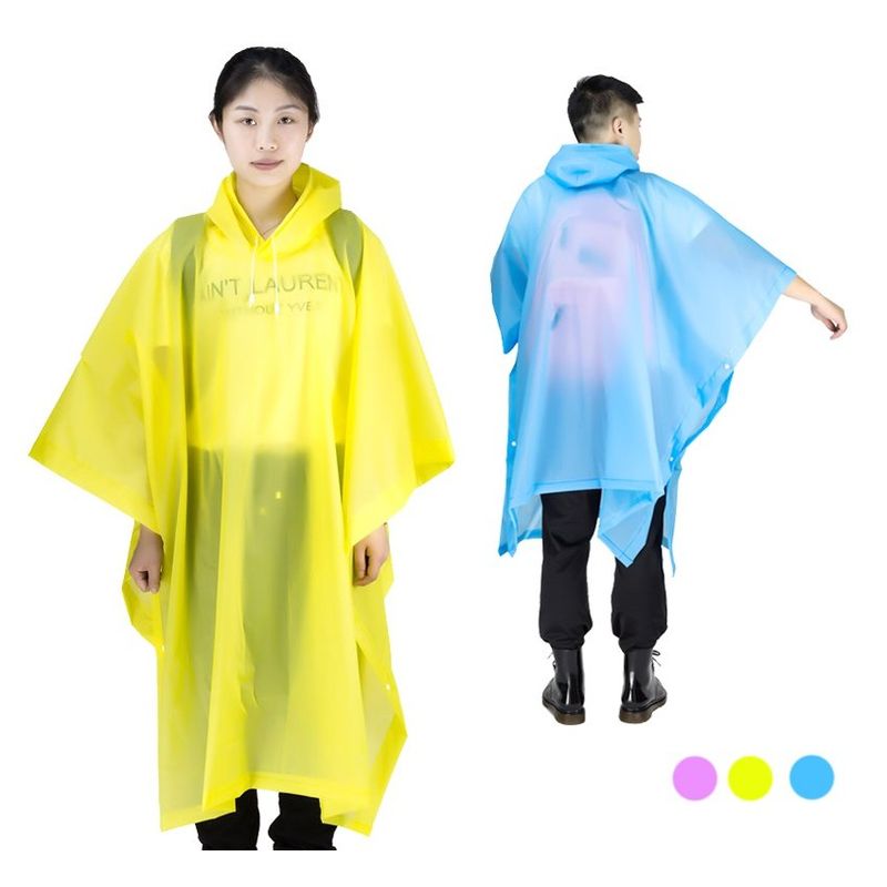 GENERICO - Poncho ligero impermeable evite la lluvia camping viaje