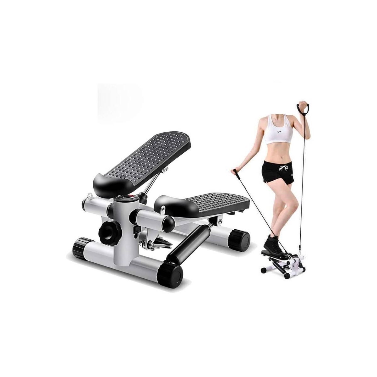 GENERICO - Mini Escaladora Stepper Color Gris  Ligas