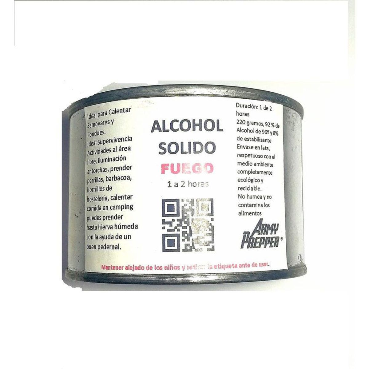 GENERICO - Alcohol solido gel combustible samovares supervivencia