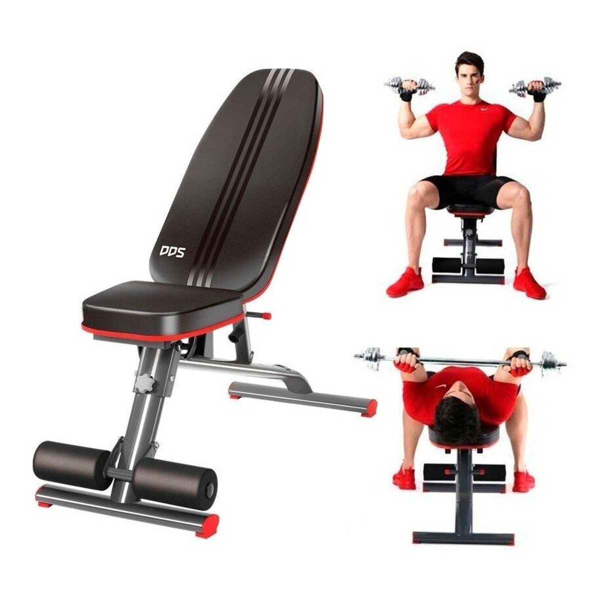 GENERICO - Banca Multifuncional Banca de Pesas Libre gym 1201