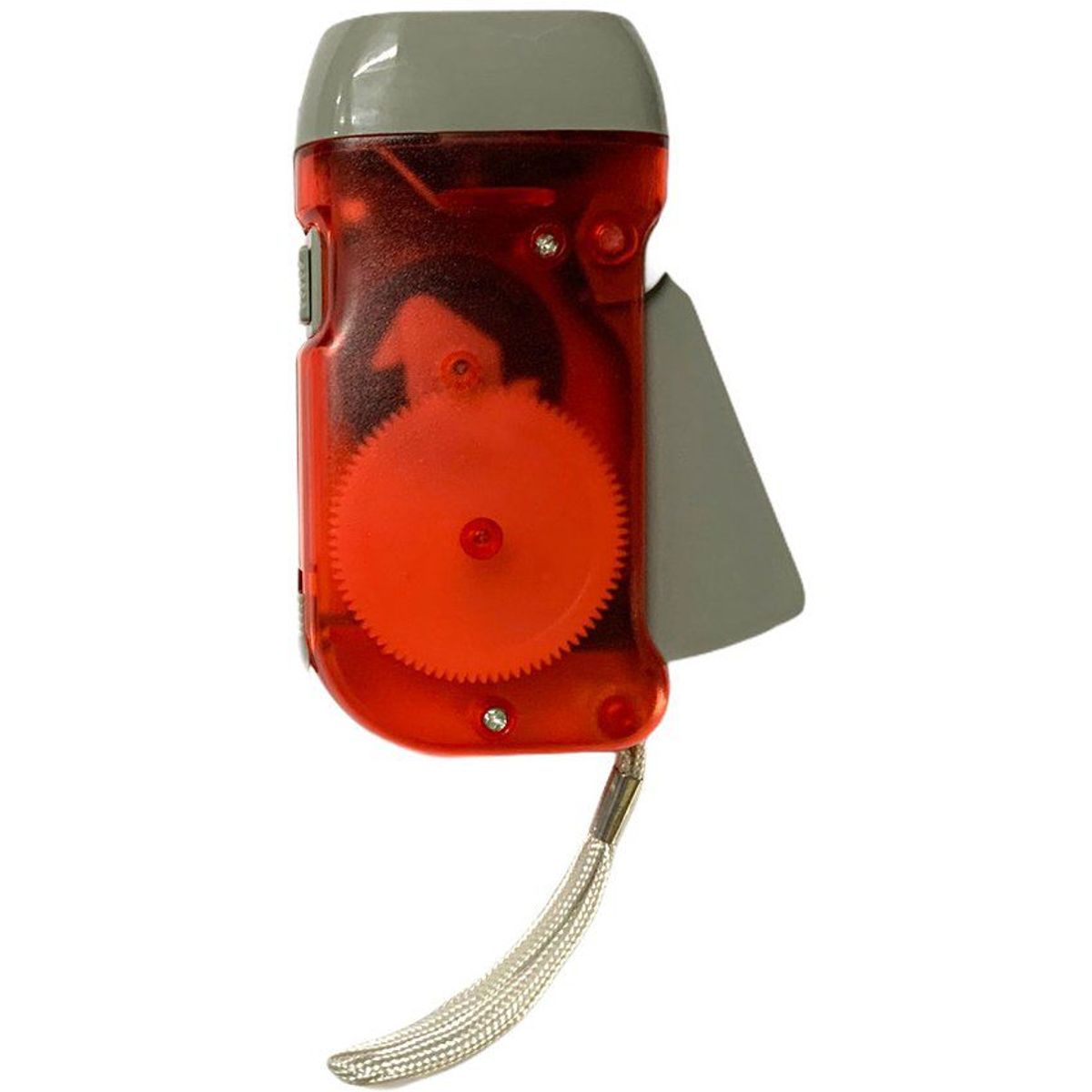 GENERICO - Linterna eléctrica 3 led de mano dinamo fricción terremoto