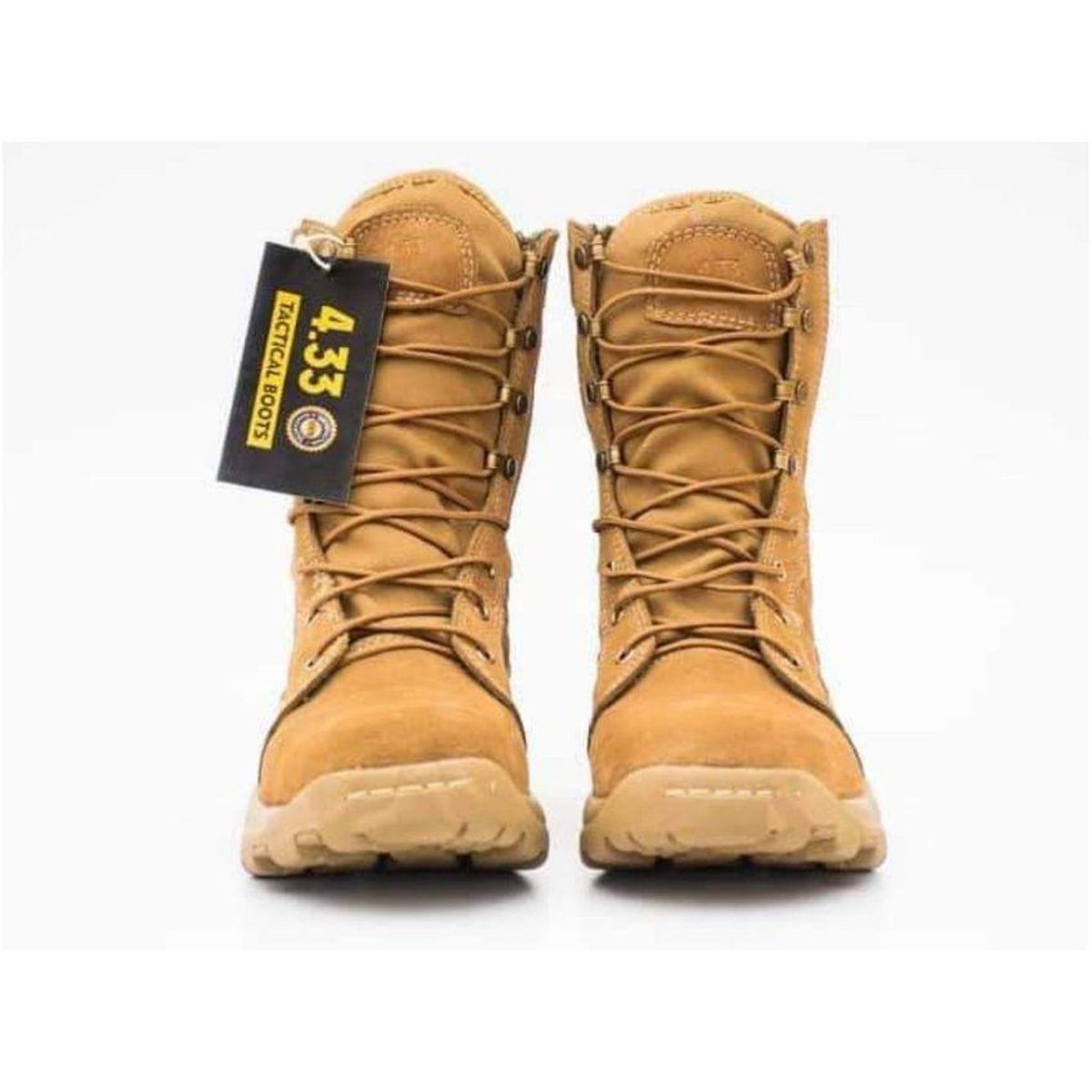 GENERICO - Borceguie de Cuero color Coyote