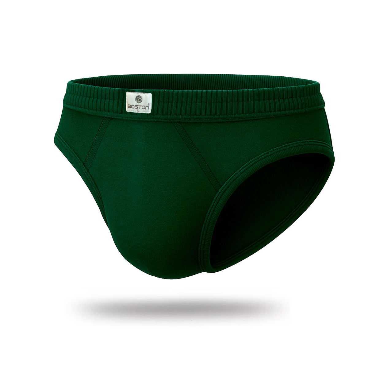 BOSTON - Pack x4 Trusas Boston Recubierto Bikini Verde Petroleo