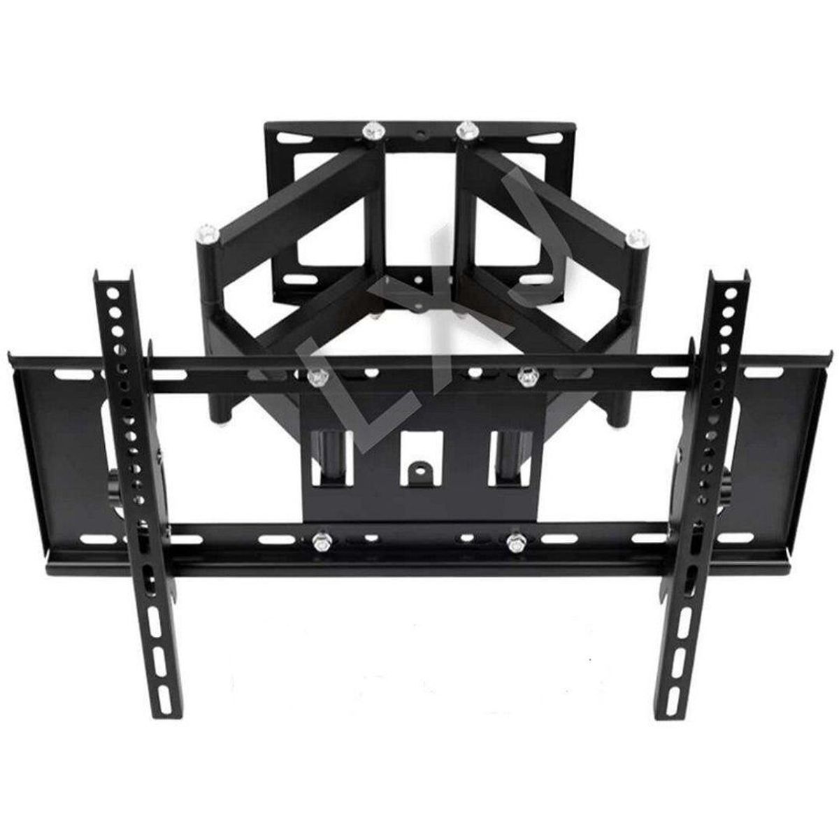 GENERICO - Rack tv soporte móvil plegable de 3 giros(doble brazo)40" - 80" -negro