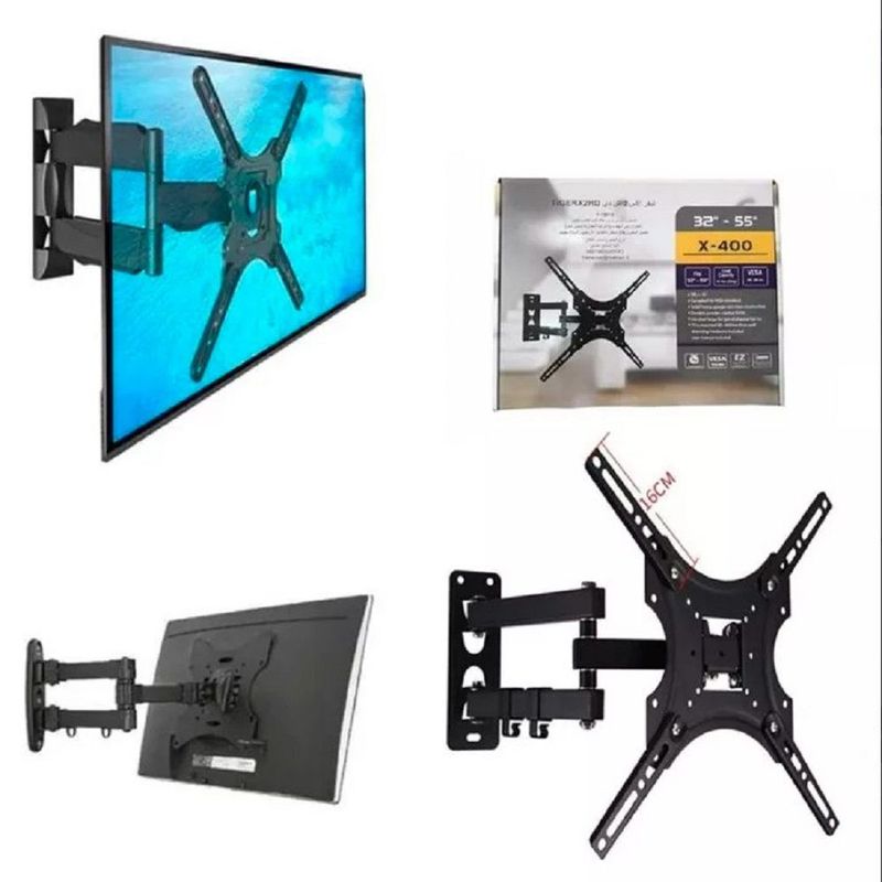 GENERICO - Rack tv lcd 14 32 55 soporte móvil plegable