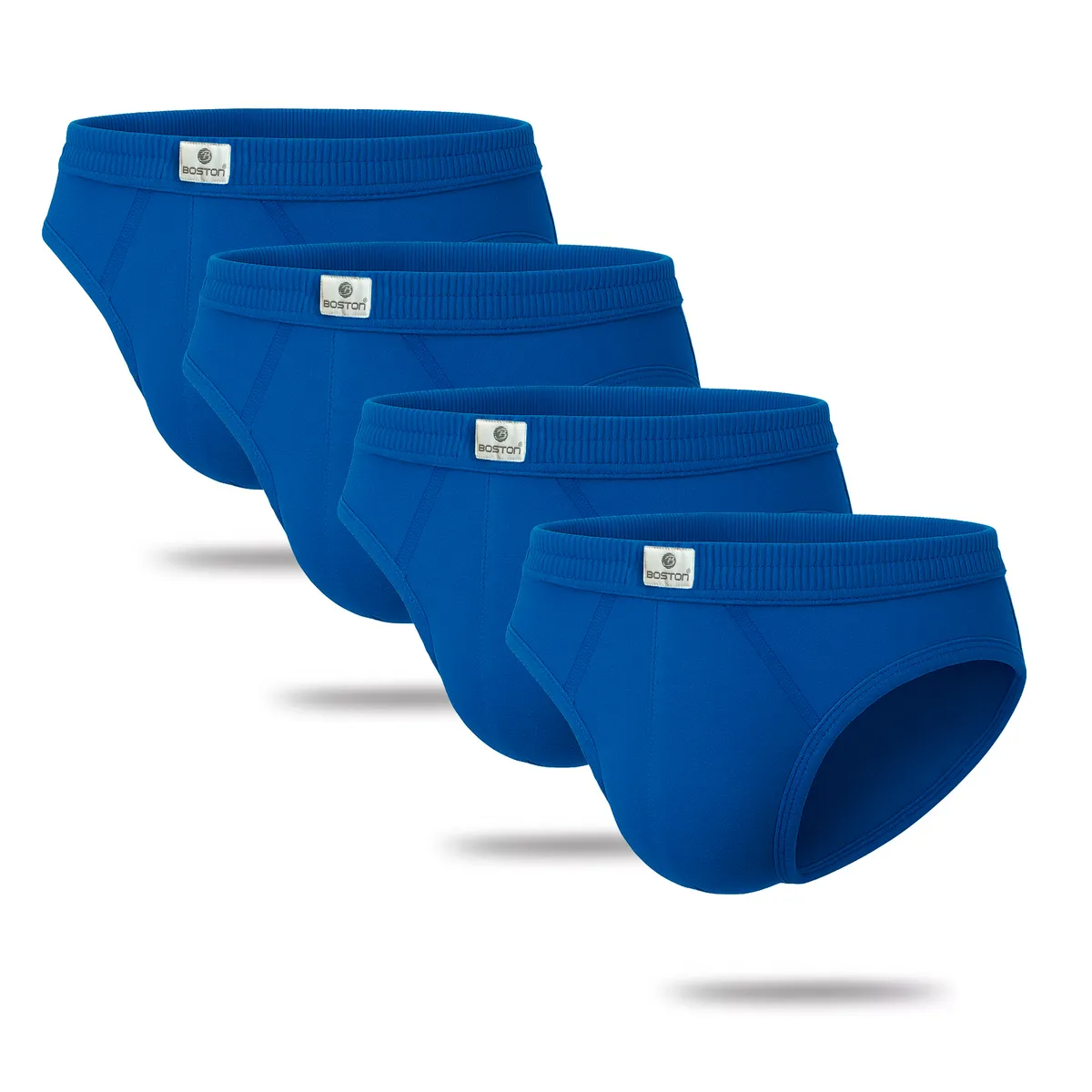 BOSTON - Pack x4 Trusas Boston Recubierto Bikini Azulino