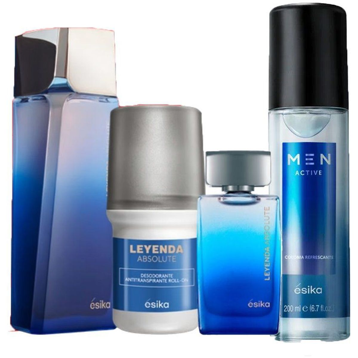 ESIKA - Leyenda absolute perfume de hombre con deo refresh y mini