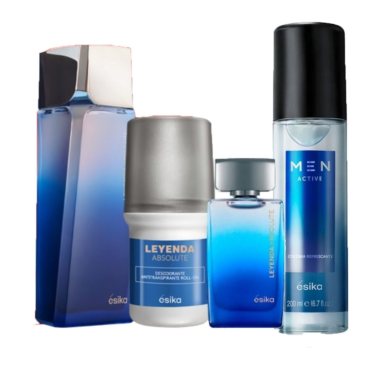 ESIKA - Leyenda absolute perfume de hombre con deo refresh y mini