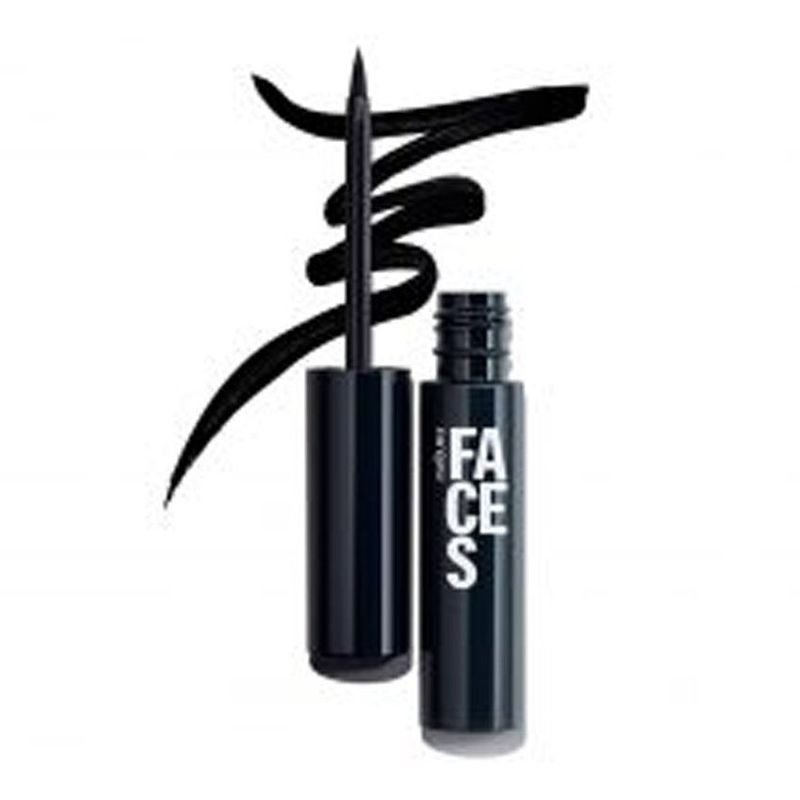 NATURA - Delineador líquido para ojos negro faces