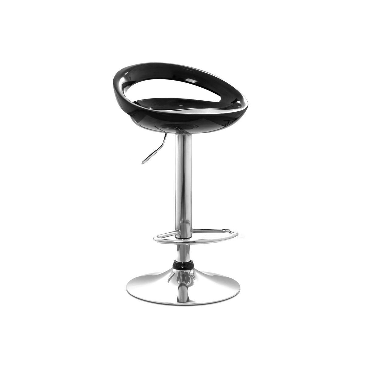 BONNO - Banco Para Bar Aster Giratorio Negro Bonno