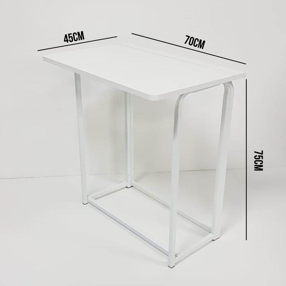 ATAHUALPA - Escritorio plegable atahualpa 70x45cm -blanco