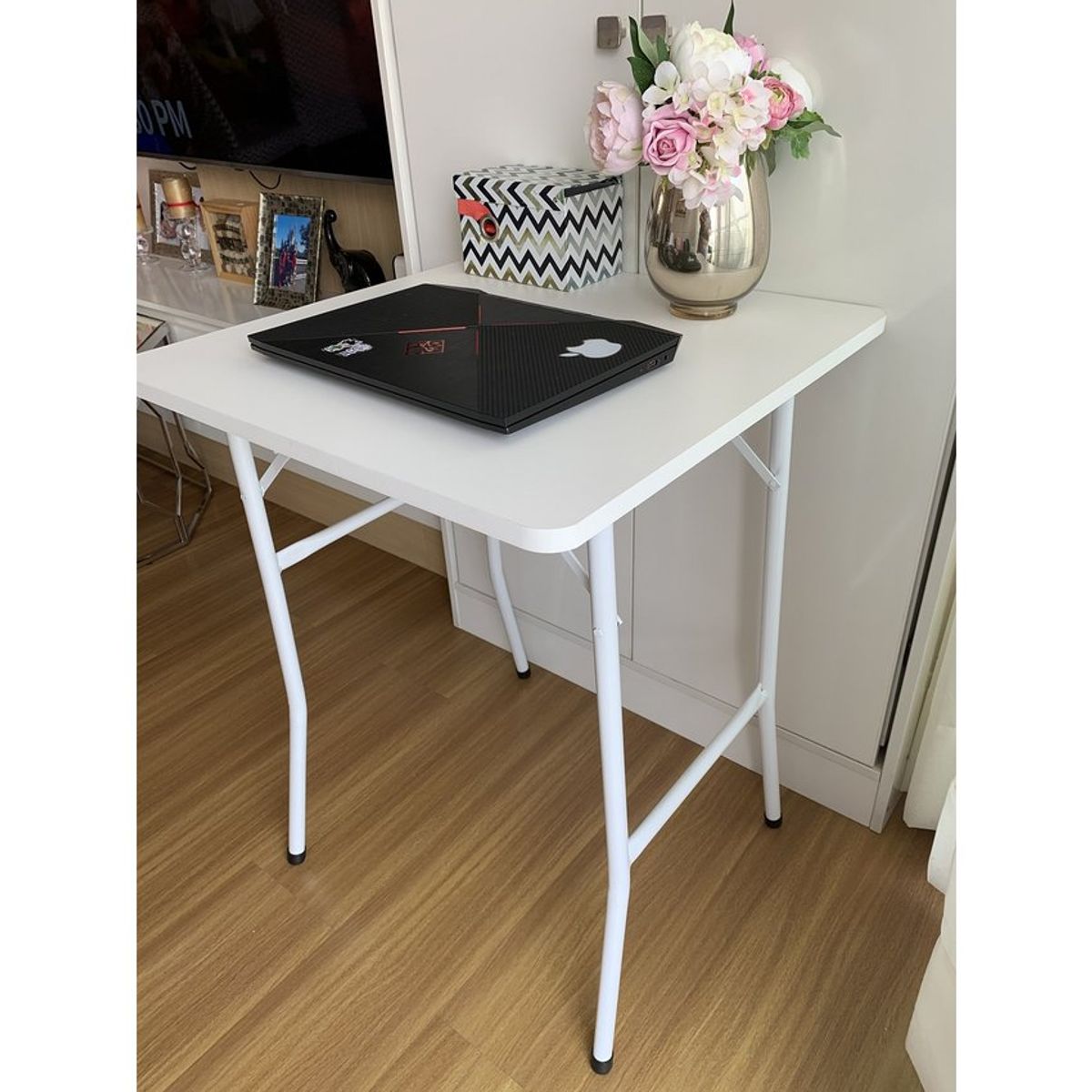 ATAHUALPA - Escritorio plegable atahualpa 60x60cm -blanco