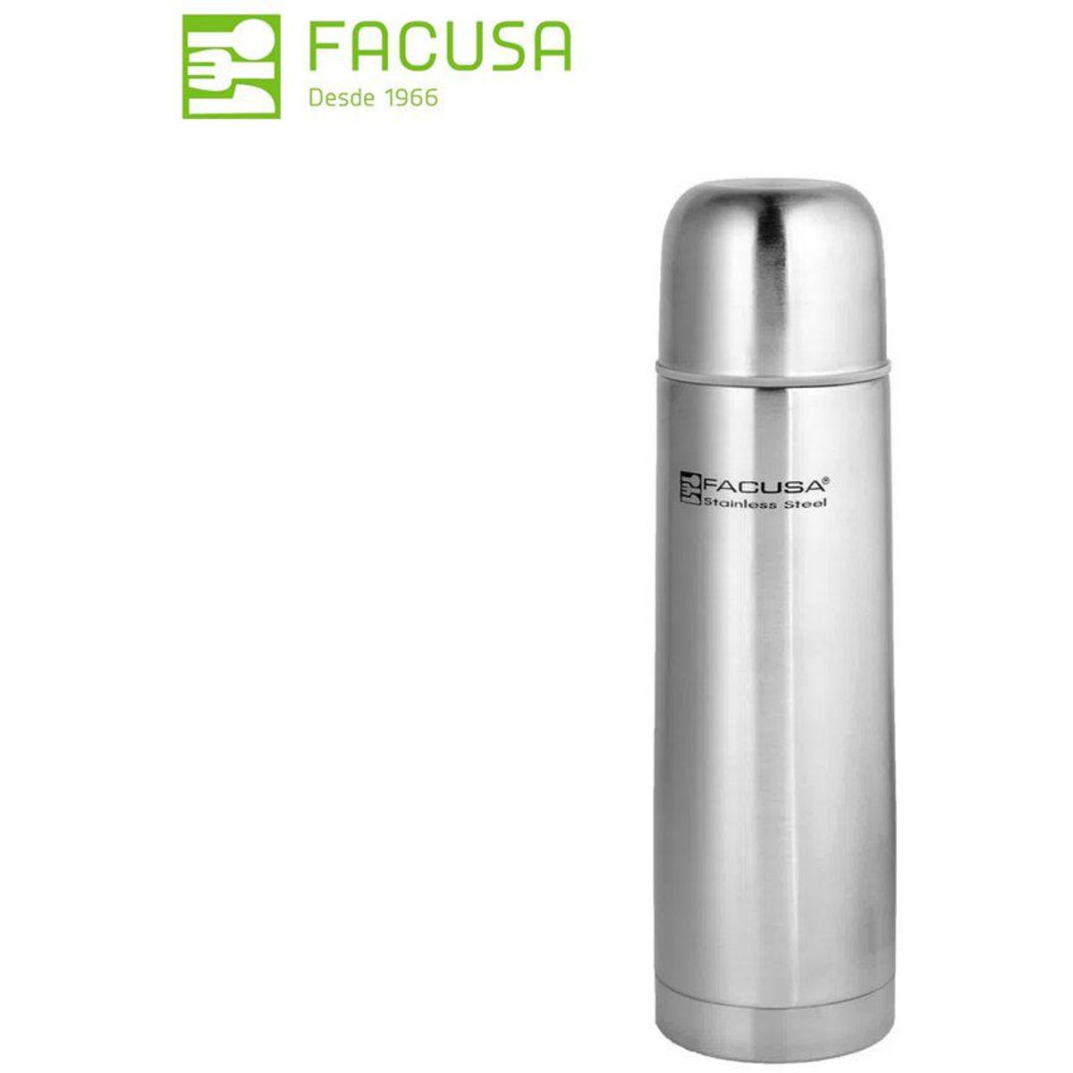 FACUSA - Termo Acero 1 lt c/Funda - Facusa