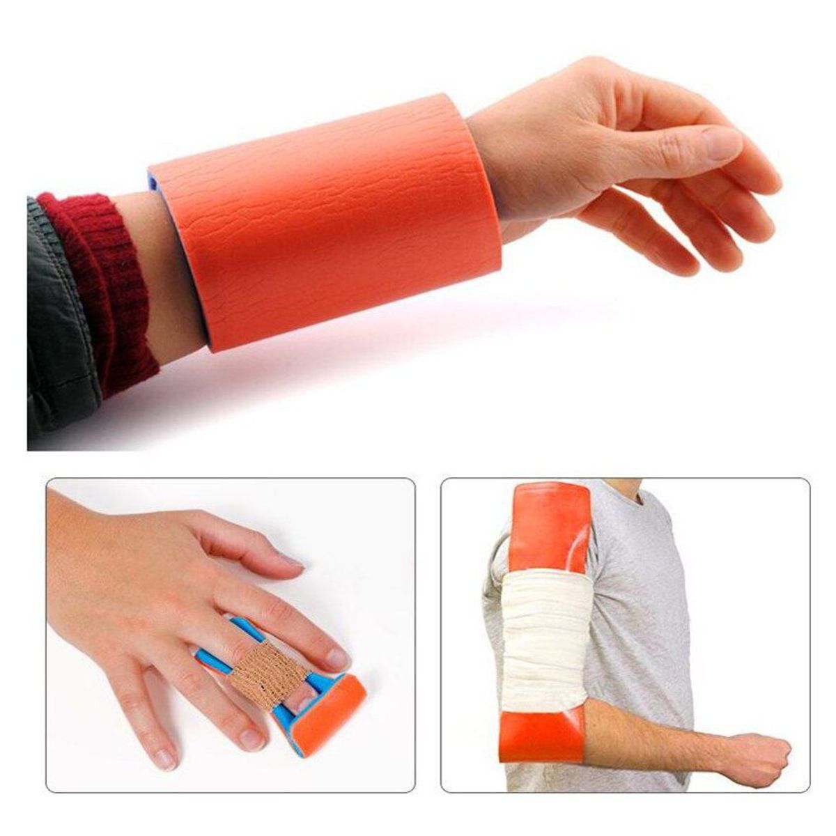 GENERICO - Férula aluminizada splint  91 x 11cm primeros auxilios