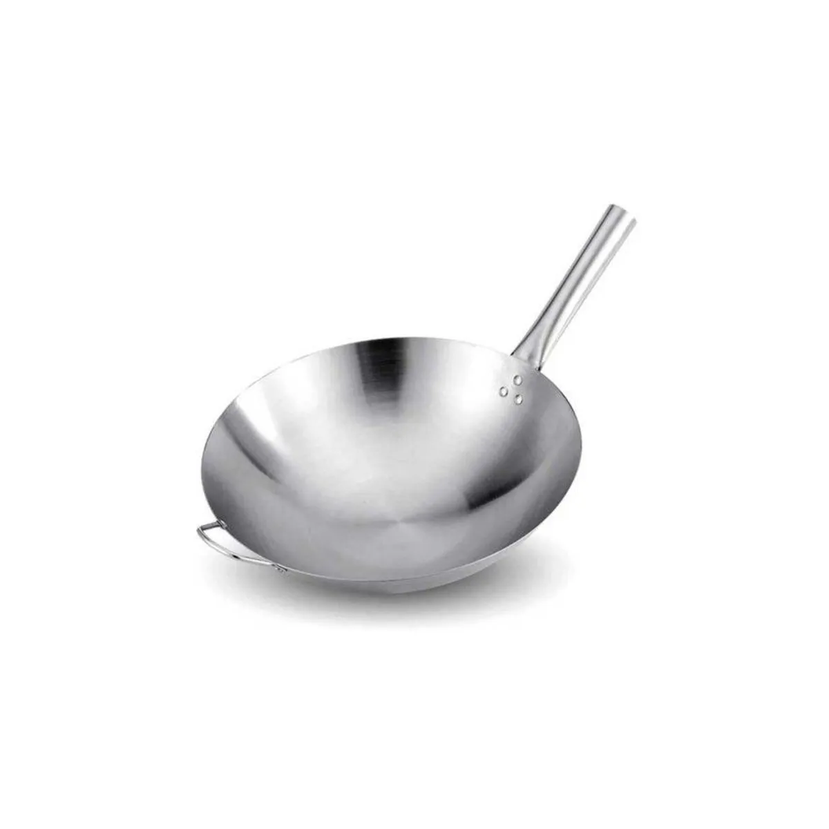 GENERICO - Sarten Wok de Acero 34 cm