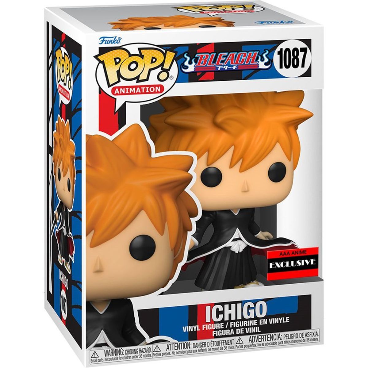 FUNKO - Funko pop bleach ichigo bankai tensa zangetsu oficial aaa anime