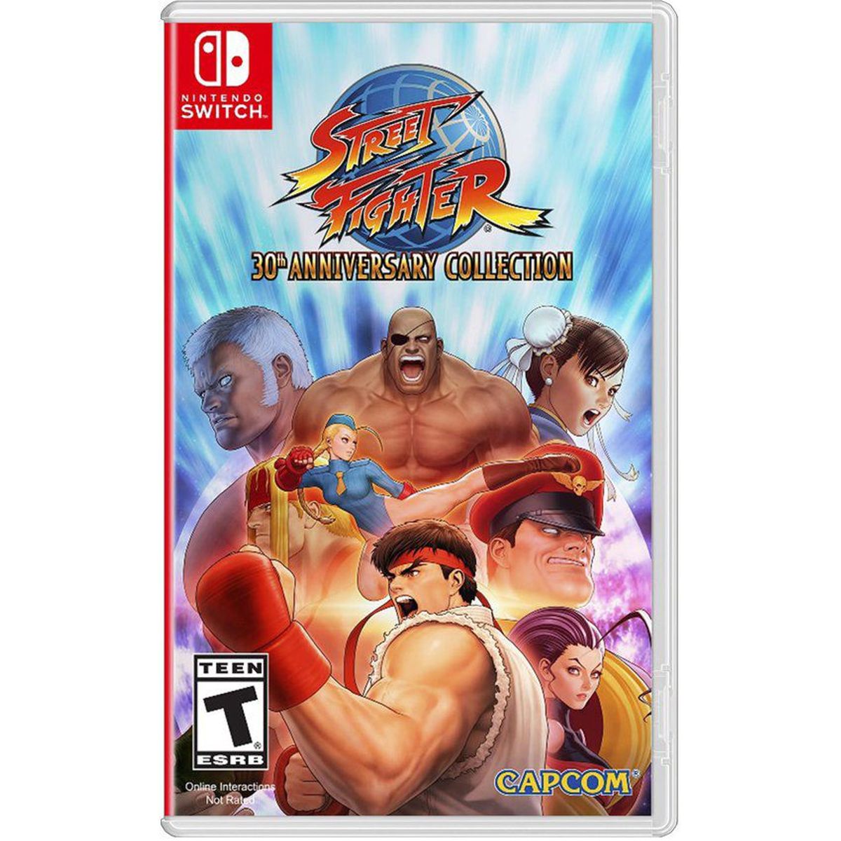 NINTENDO - Juego street fighter 30th anniversary collection nintendo switch