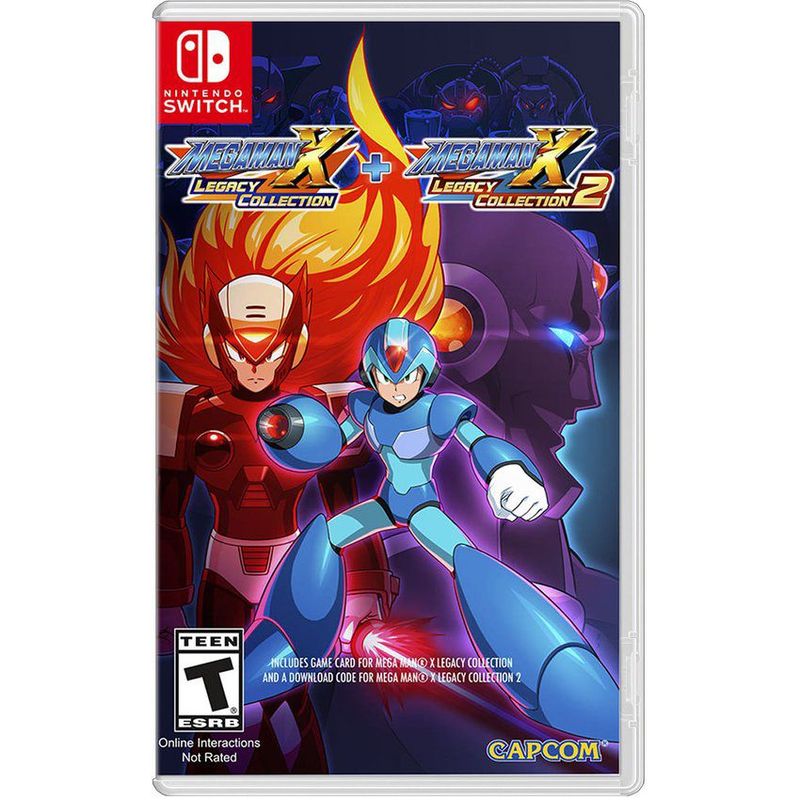 NINTENDO - Juego megaman x legacy collecction 1 y 2 nintendo switch