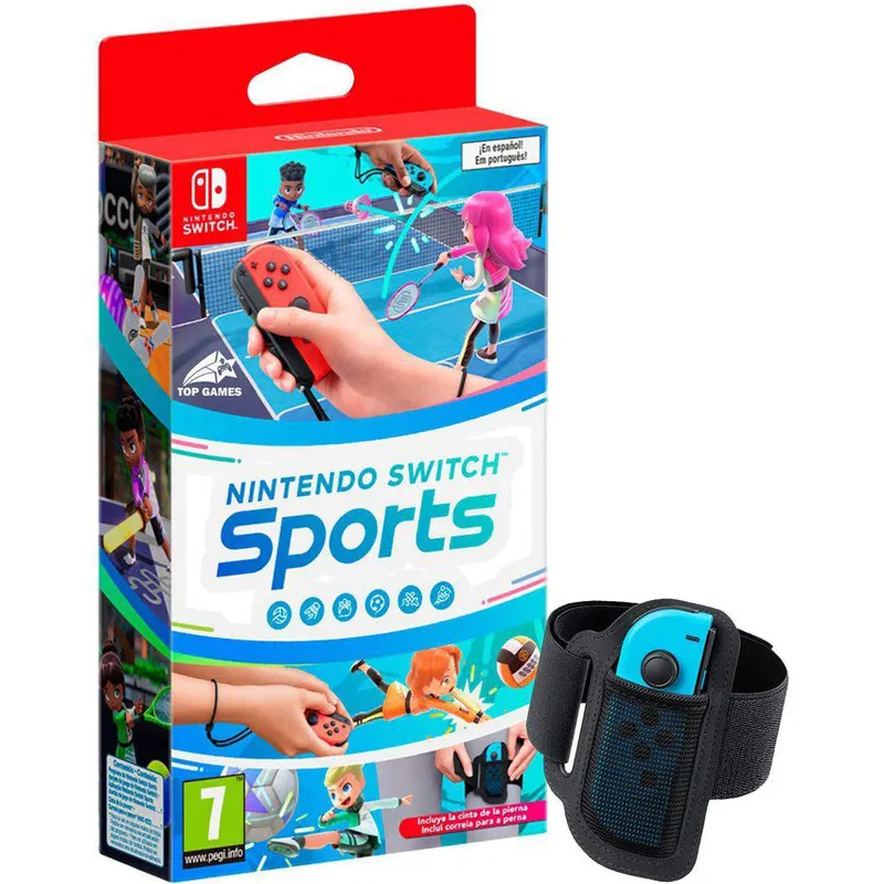 NINTENDO - Nintendo switch sports + leg strap nintendo switch