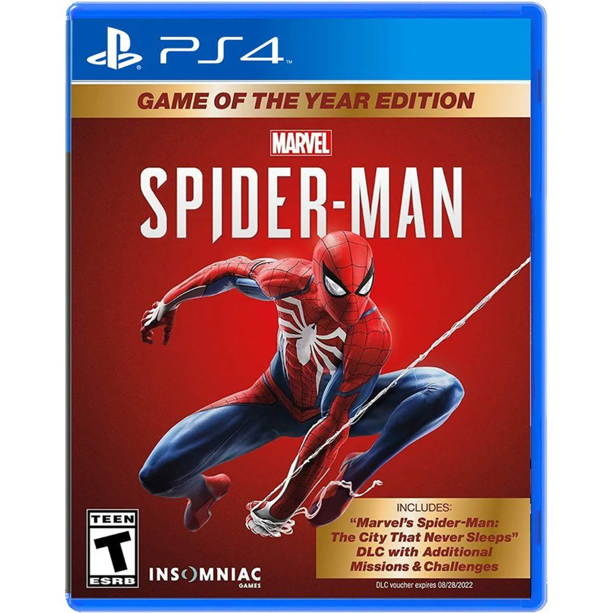 SONY - Marvel Spider man ps4 - spider man game of the year edition ps4