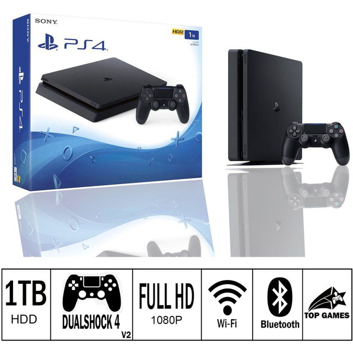 SONY - Consola Playstation 4 Slim 1tb