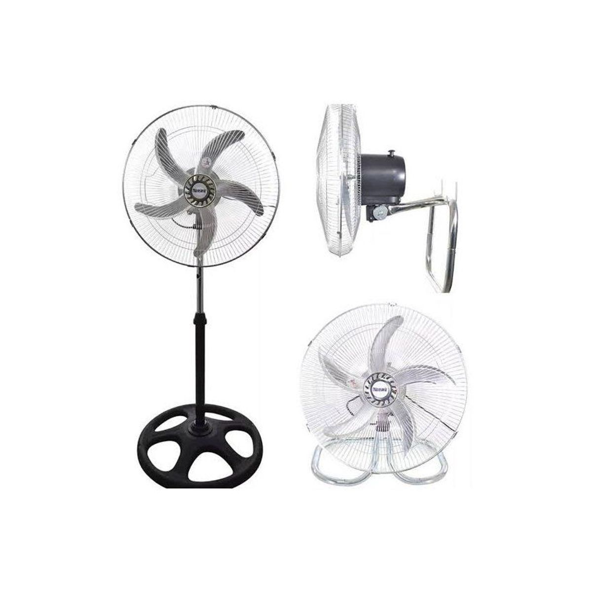 GENERICO - Ventilador de 5 aspas 3 en 1