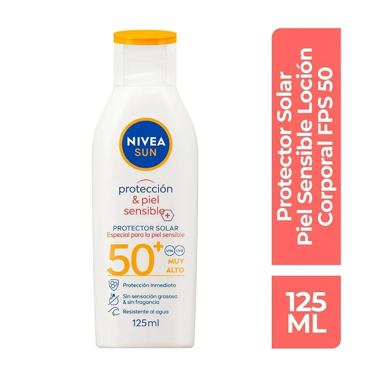 NIVEA - Nivea Sun Protector Solar Piel Sensible 125ml