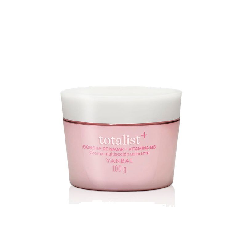 YANBAL - Crema Aclarante 100g Totalist+ Concha de Nacar Vitamina B3