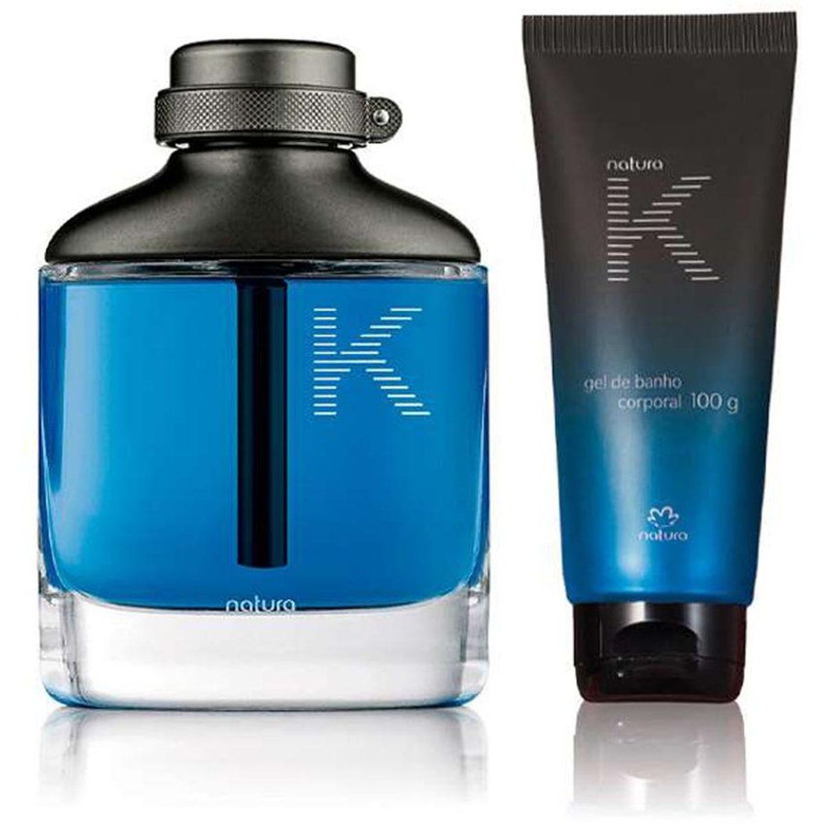 NATURA - K Perfume de Hombre con Shampoo Cabello y Cuerpo