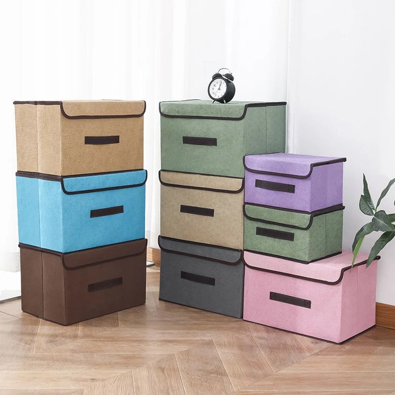 OEM - Organizador de almacenamiento plegable a prueba de polvo color Marron