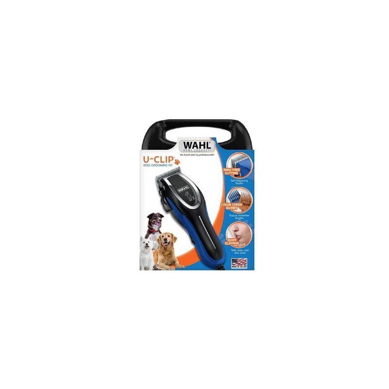 WAHL - Maquina de Mascota Wahl Americana u-clip azul