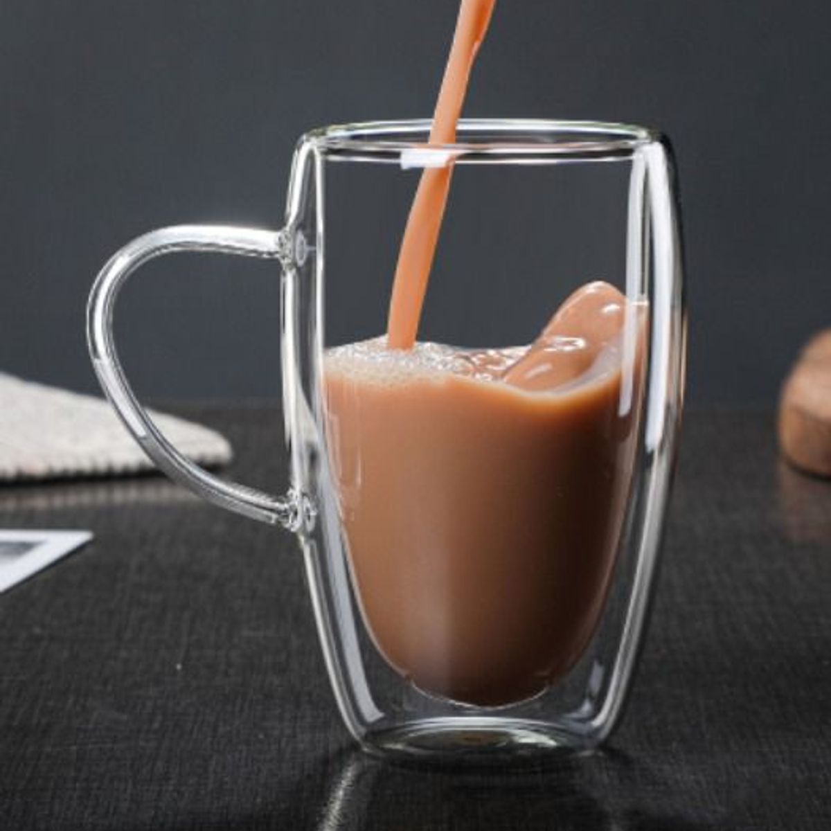 GENERICO - Taza Capuchino 450ml Doble Pared