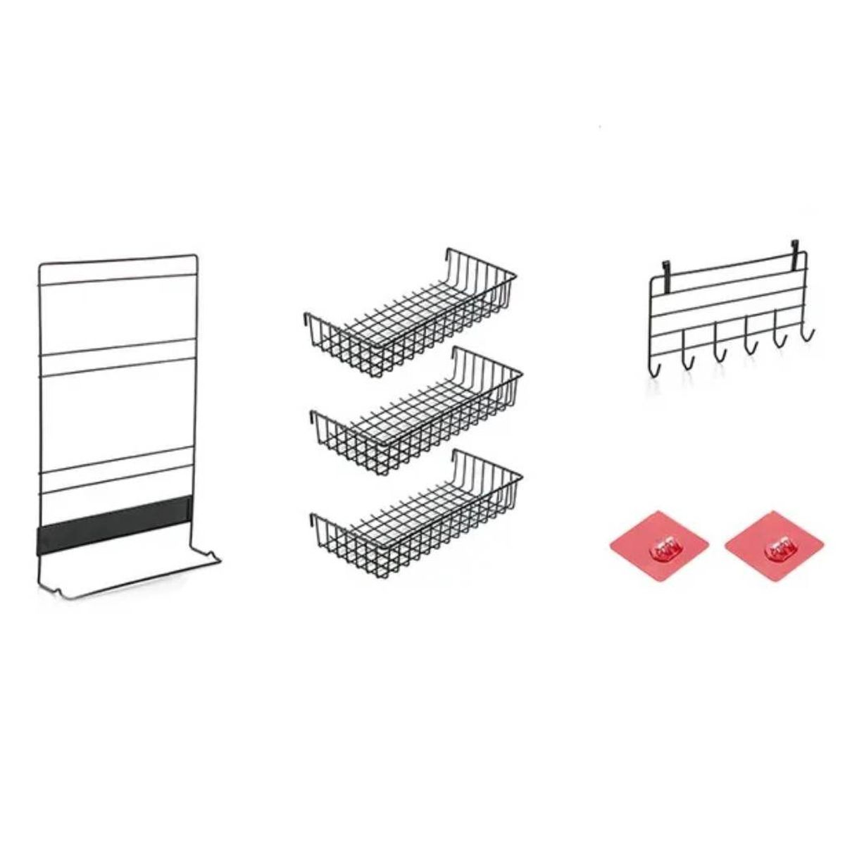 GENERICO - Organizador de Refrigerador Colgante Condimentos Estante Cocina