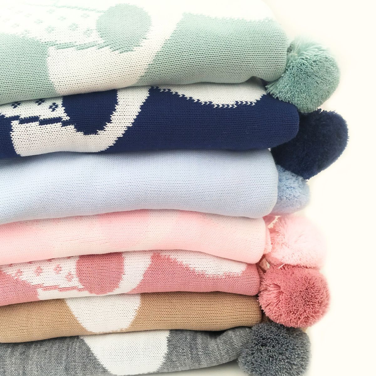 GENERICO - Colcha Hilo Tacto Estrella - Rosado RB