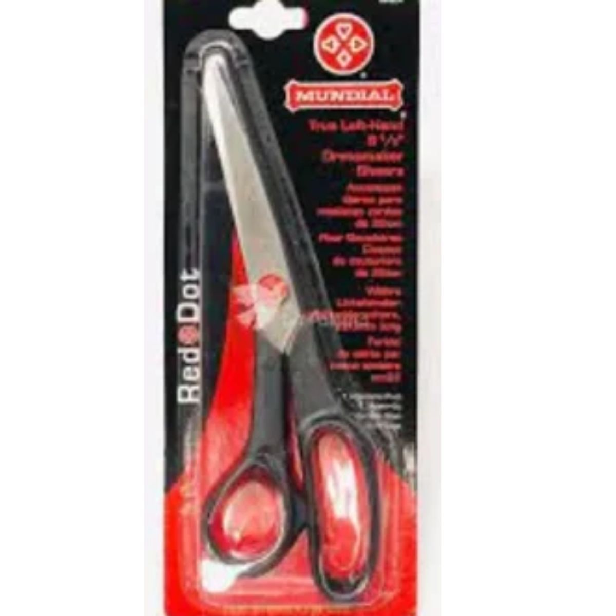 MUNDIAL - Tijera Mundial Zurdo Modista Para Tela Costura Multiuso