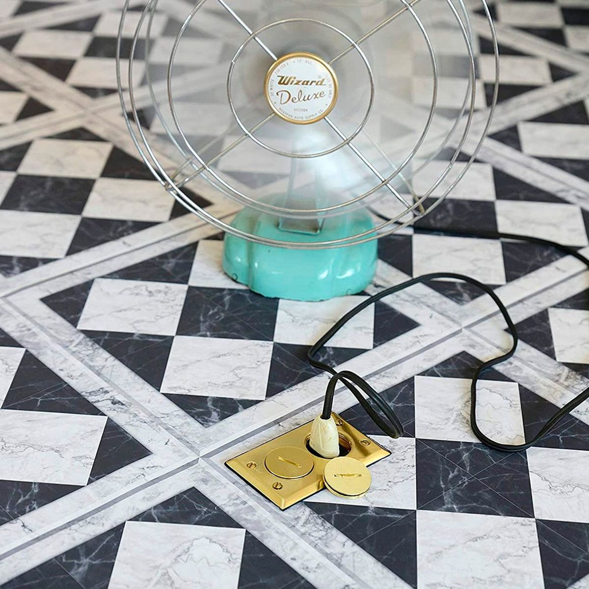 CONTACT - Láminas de Vinilo para Piso o Pared Marble Harlequin 30 x 30 cm