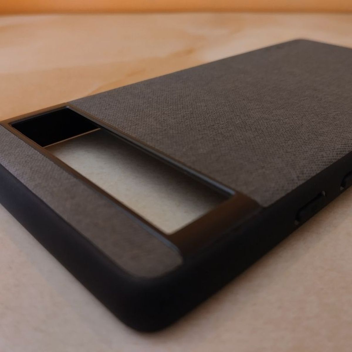 GENERICO - CASE FUNDA PARA GOOGLE PIXEL 7 - GRIS GRANO DE TELA