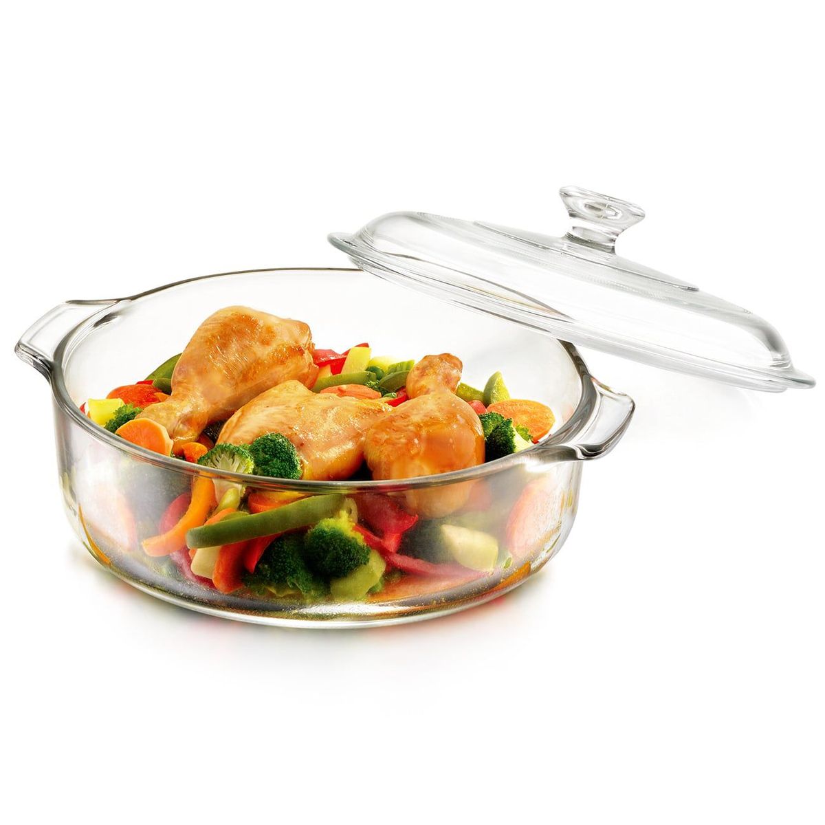 LIBBEY - Juego de Cacerola más Tapa 1.87 lt. / 63.2 oz.