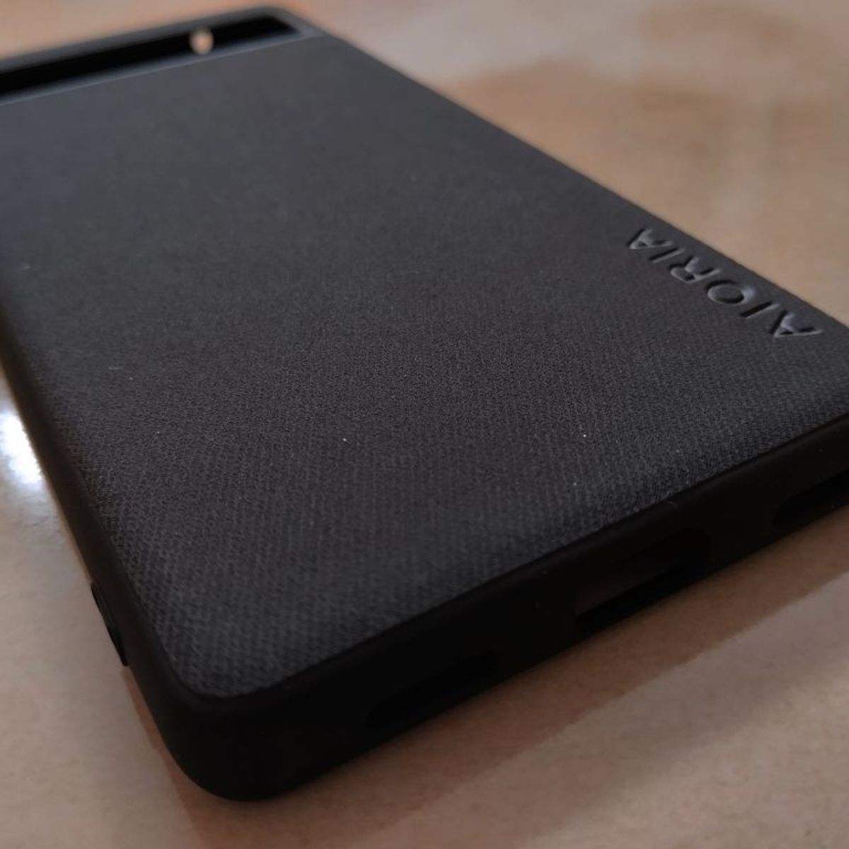 GENERICO - CASE FUNDA PARA GOOGLE PIXEL 7 GRANO DE TELA NEGRO