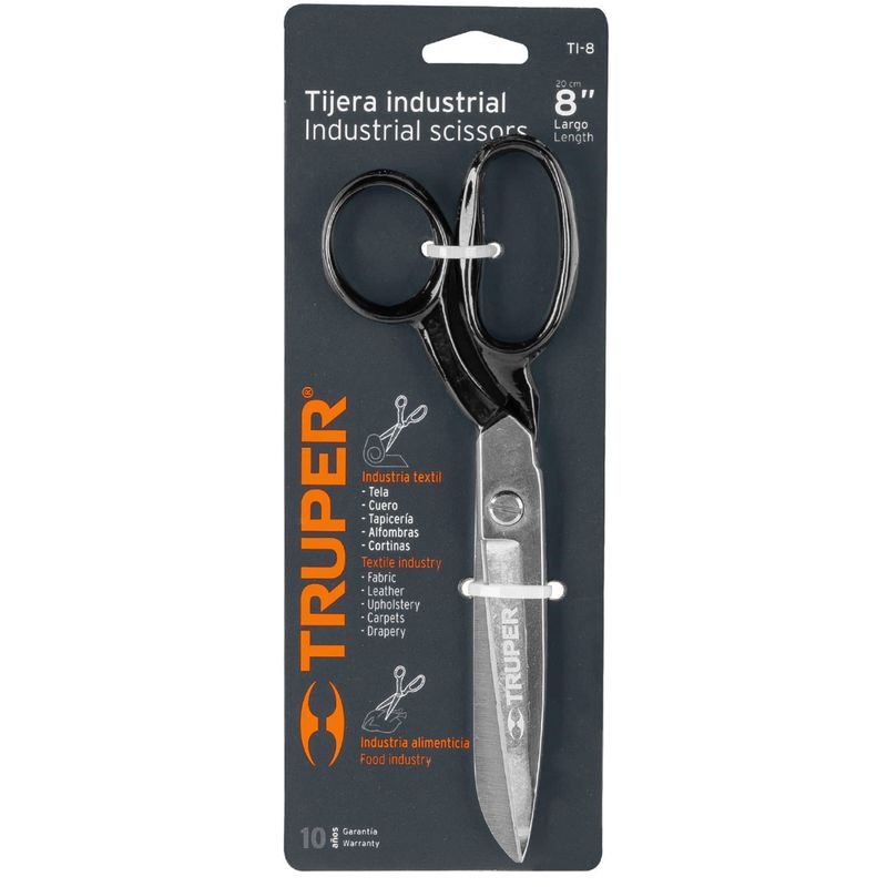 TRUPER - Tijera 8 PulG. Industrial para sastre, Truper Costura Textil