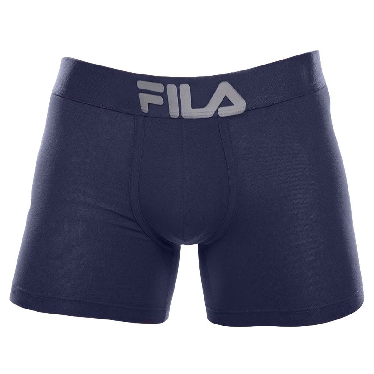 FILA - Pack x3 Bóxer Fila Pretina Ancha Azul Marino