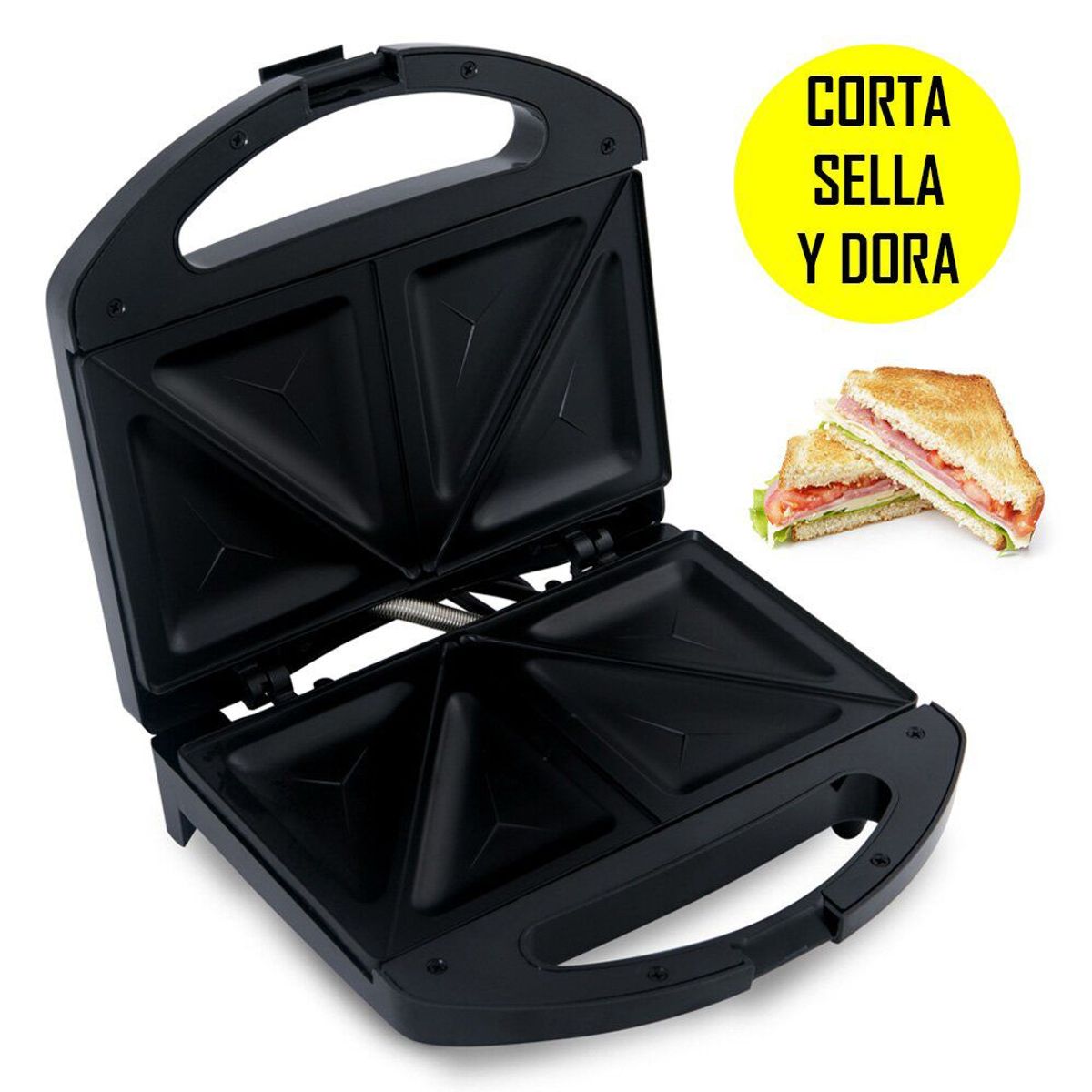 IMACO - Sandwichera Antiadherente Corta Sella y Dora IST101N