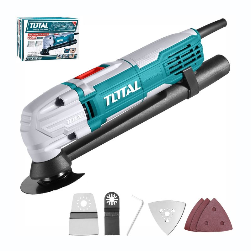 TOTAL TOOLS - HERRAMIENTA MULTIFUNCIÓN 300W RENOVATOR ACCESORIOS TOTAL - TS3006