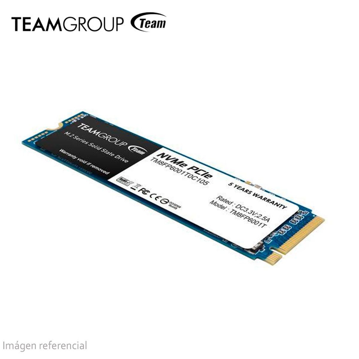 TEAMGROUP - Disco Solido SSD Teamgroup MP33 1TB M2 2280 PCIe NVMe