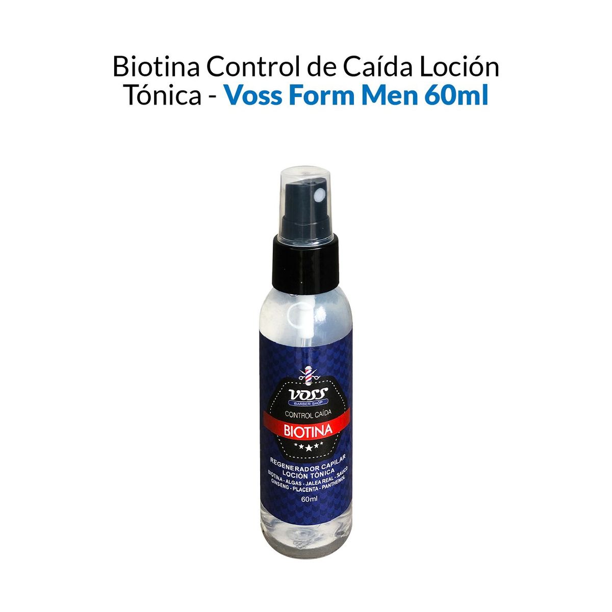 GENERICO - Biotina Control de Caída Loción Tónica 60 ml - voss