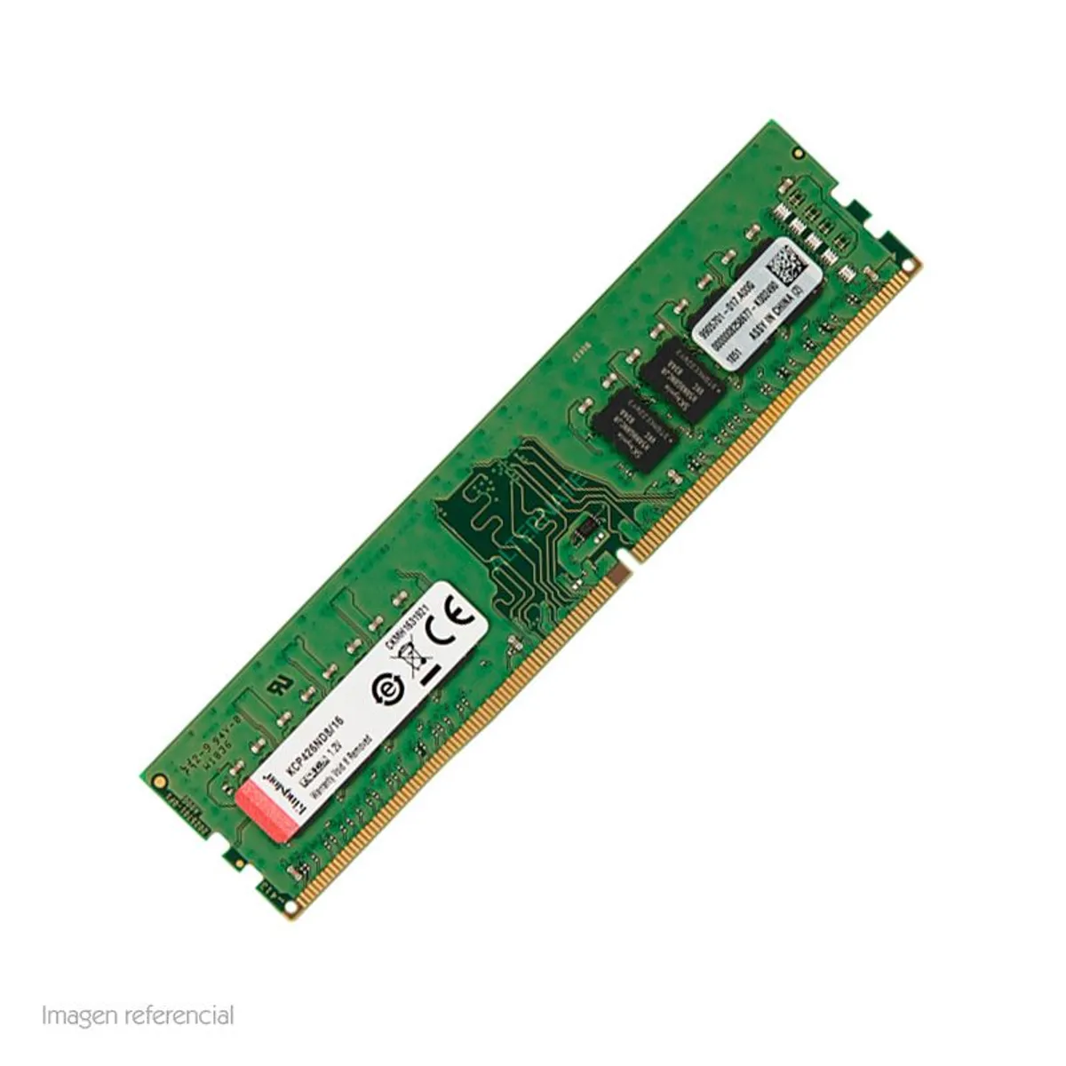 KINGSTON - Memoria RAM 16GB, Kingston DDR4, 2666 MHz. Para PC