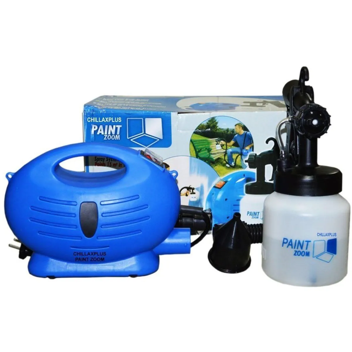 GENERICO - Paint zoom portatil para pintar magic pistola con compresor de aire