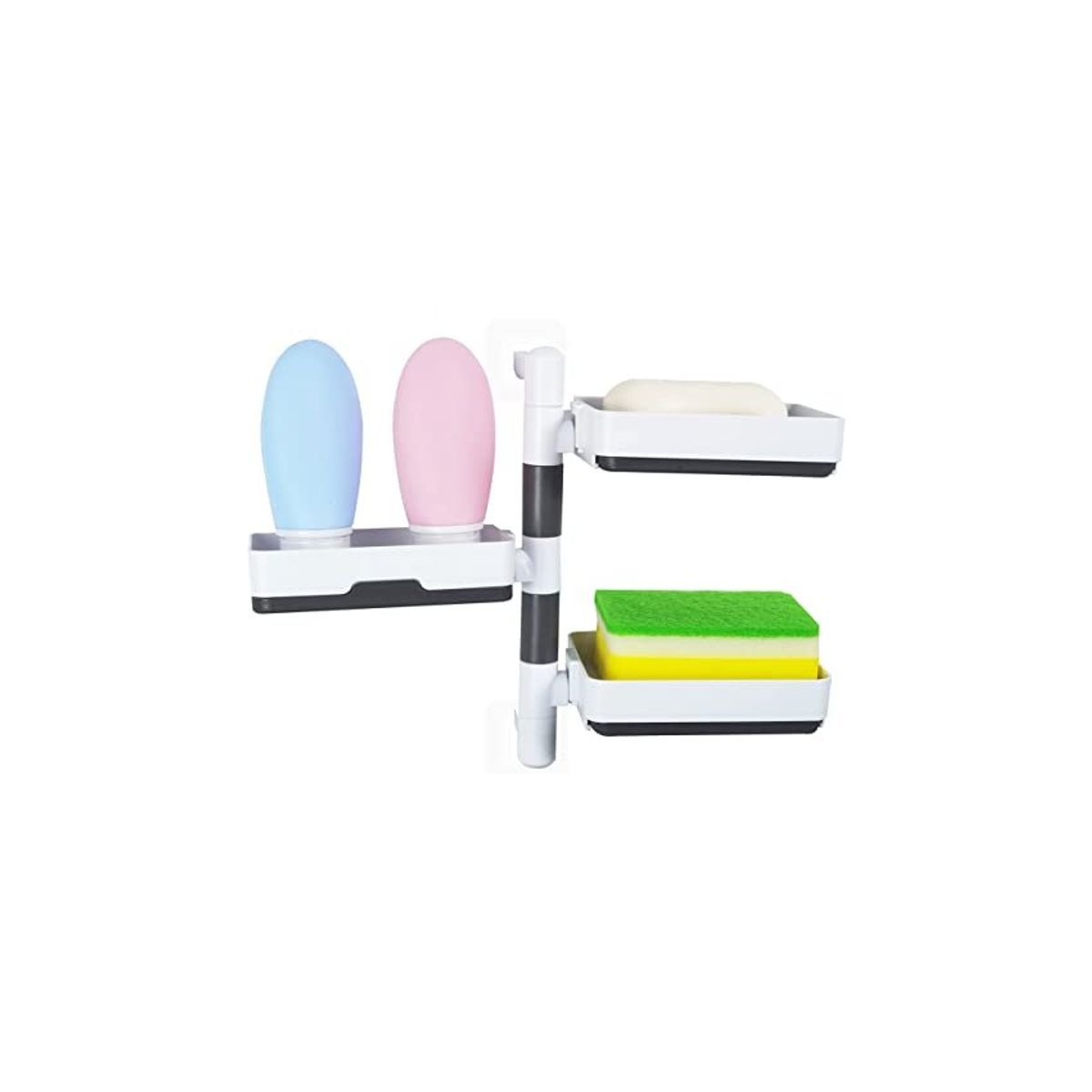 GENERICO - Jabonera de 3 pisos de colores